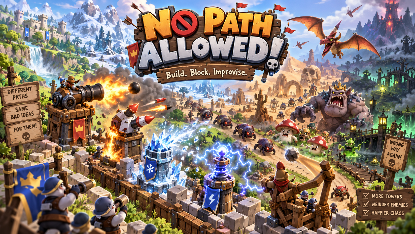 Cover von No Path Allowed!